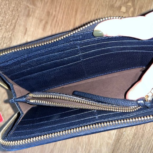Chloe Wallet Navy Blue - Picture 7 of 7